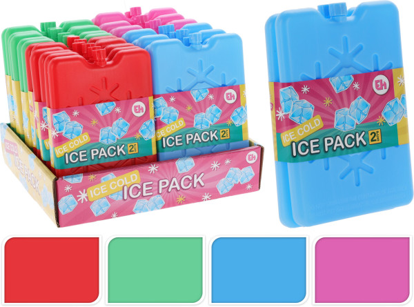 Kühlelement-Set COLORI in mehrfarbig aus Kunststoff