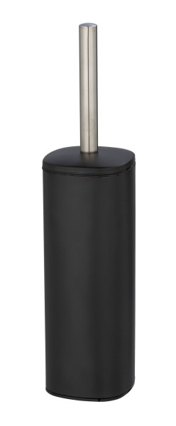 WC-Bürste ALASSIO schwarz in schwarz aus Edelstahl