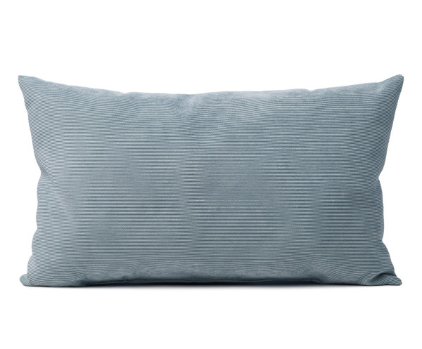 Kissen LINA aqua in aqua aus Mischgewebe