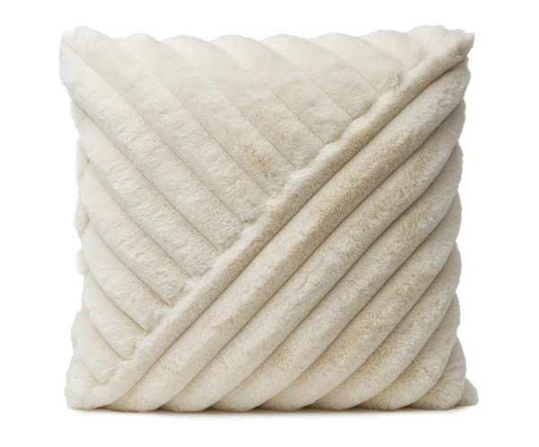 Kissen vito PATCHWORK 2 in creme aus Polyester