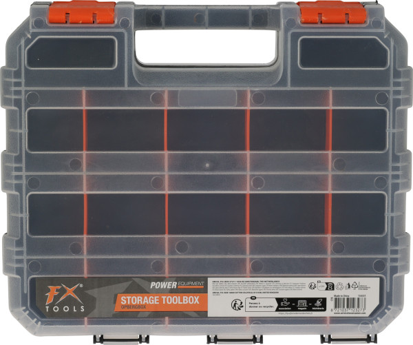 Aufbwewahrungsbox WORKS in mehrfarbig aus Polypropylen