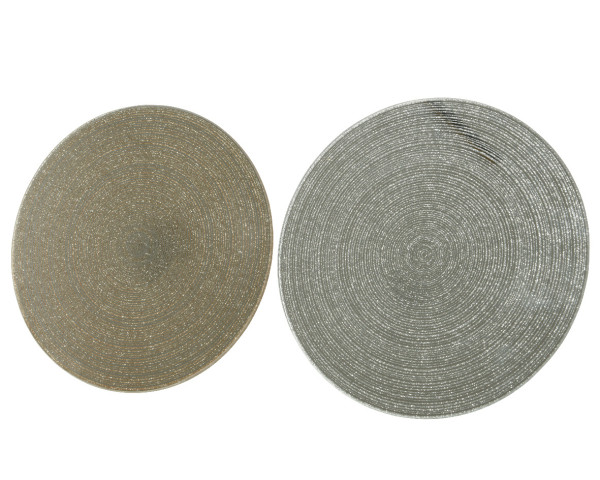 Glasuntersetzer-Set MIRROR in mehrfarbig aus Glas
