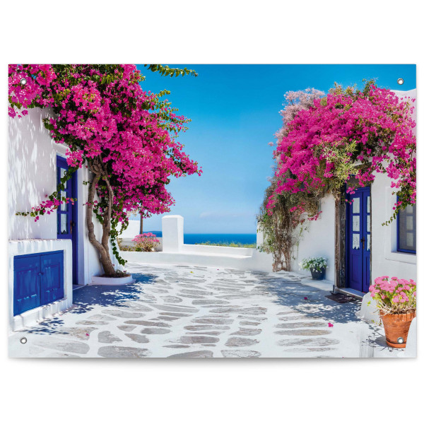 Outdoor Poster STREET in mehrfarbig aus PVC