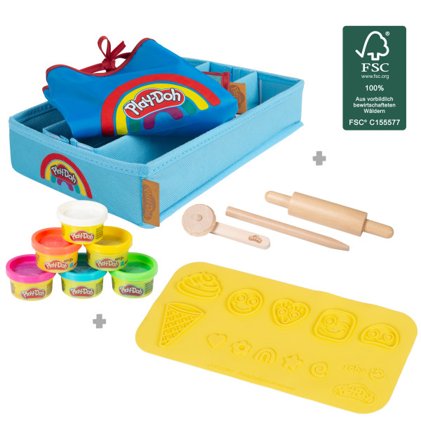 Spielset roba x PLAY-DOH in mehrfarbig aus Materialmix