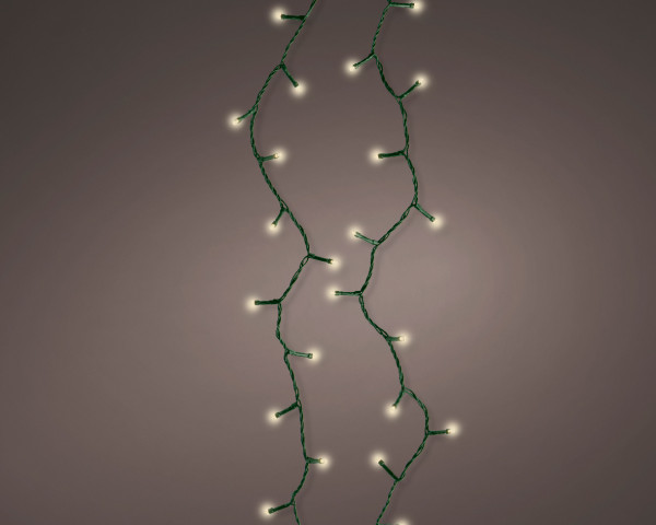 Lichterkette LED BASIC in mehrfarbig aus Materialmix