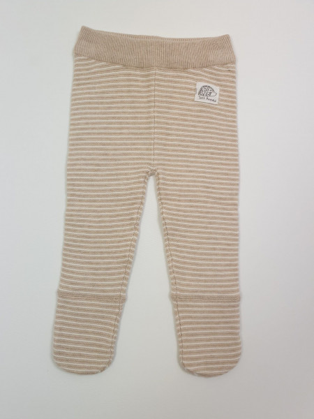 Babyhose mit Fuß Strickware