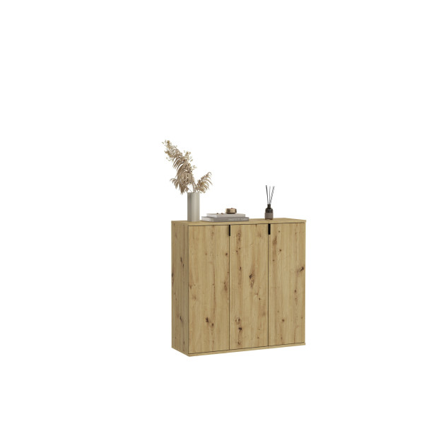 Garderobe PROJEKT X in Artisaneiche aus Dekor