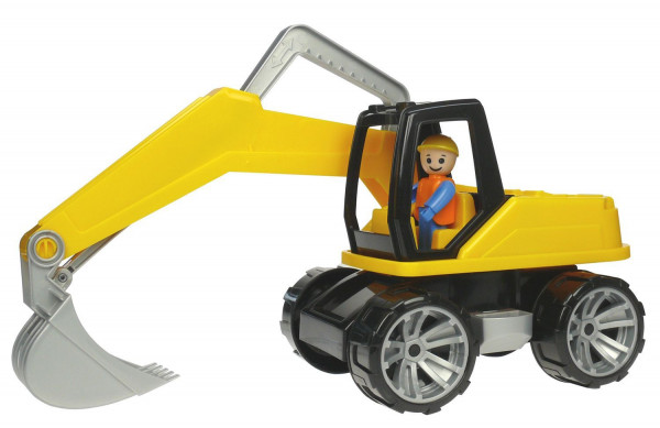 Bagger TRUXX in gelb aus Kunststoff