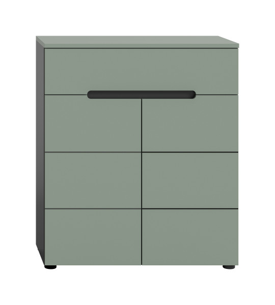 Schuhschrank CANU in mehrfarbig aus Holz