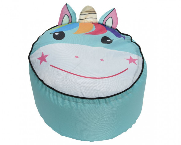 Hocker UNICORN in mehrfarbig aus Kunststoff