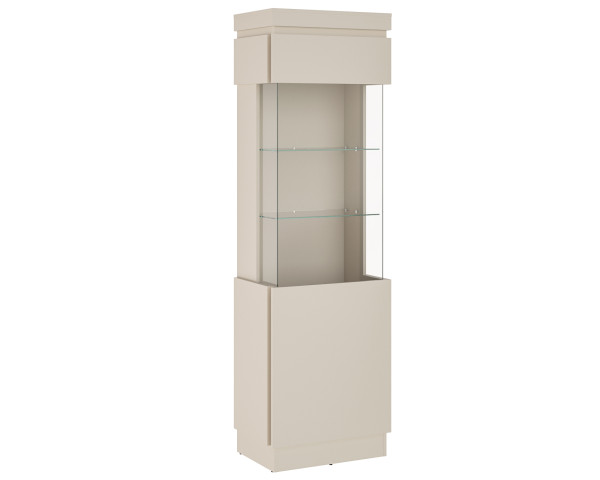 Vitrine ASMUS in kaschmir aus Dekor