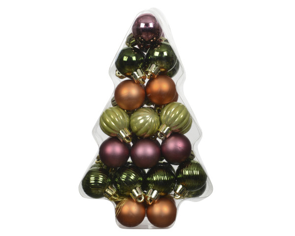 Weihnachtskugel-Set X-MAS TREE