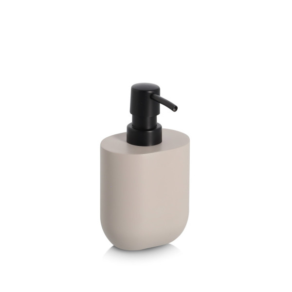 Seifenspender JÖRDIS in Greige aus Materialmix