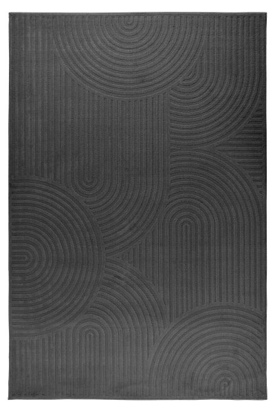 Teppich GALA grau in grau aus Polyester