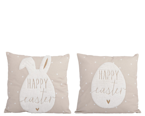 Kissen BUNNY in mehrfarbig aus Mischgewebe