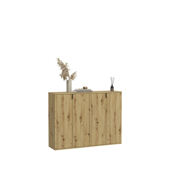 Garderobe PROJEKT X in Artisaneiche aus Dekor