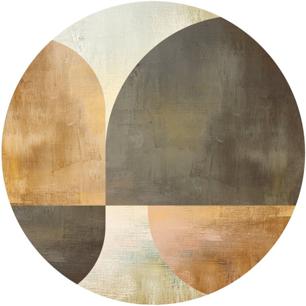 Bild ABSTRACTO in beige aus Papier