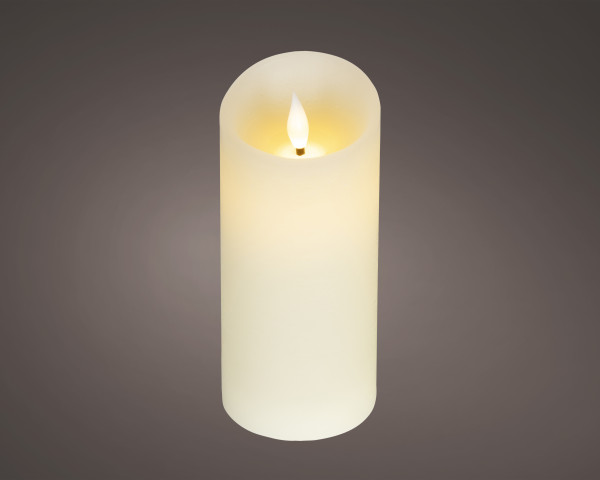 Kerze LED OSLO creme