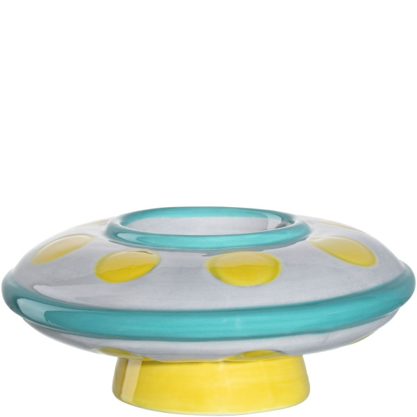 Eierbecher UFO in mehrfarbig aus Keramik