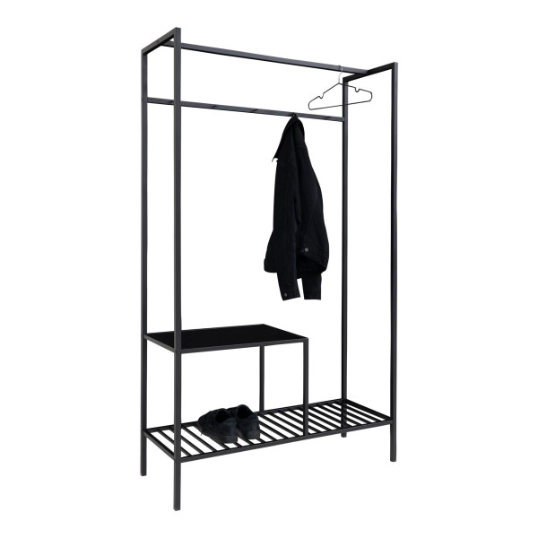 Garderobe DROP VITA in schwarz