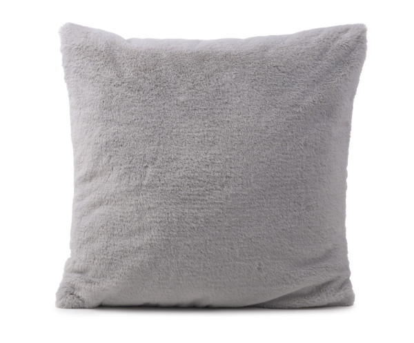 Kissen LA PIT silber in silberfarben aus Polyester