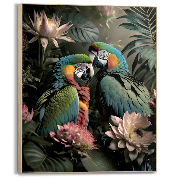 Bild TROPICAL LOVE in mehrfarbig