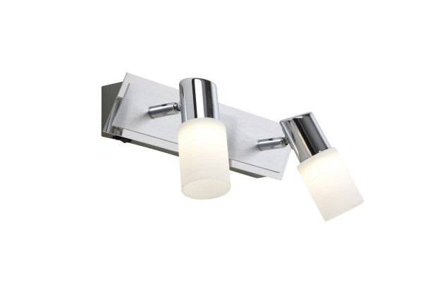 Strahler CLAPTON in chromfarben aus Chrom