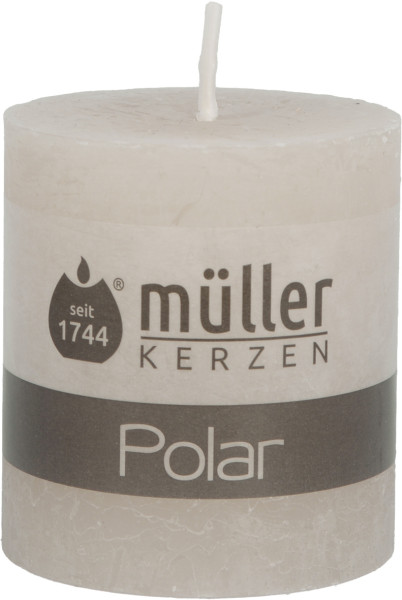 Stumpenkerze POLAR sand