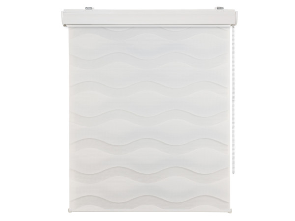 Doppelrollo WAVE weiss