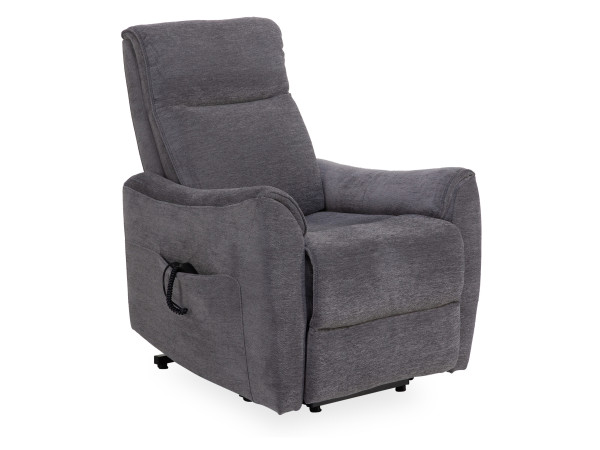 Relaxsessel GERVAIS in grau aus Stoff