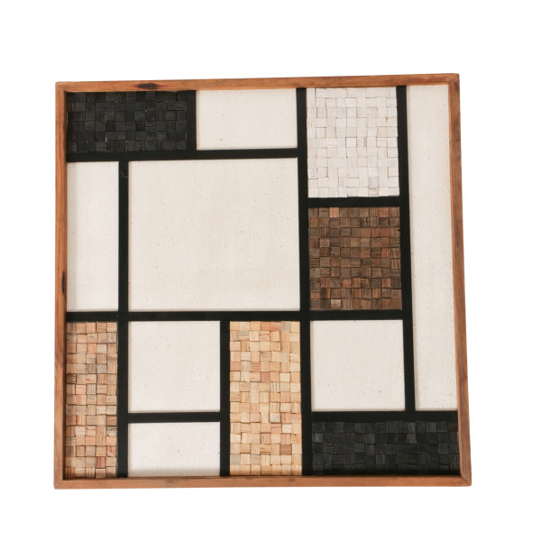Bild PLANO in mehrfarbig aus Materialmix