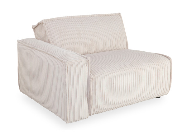 Sofaelement SANSIBAR PADBORG in creme aus Stoff