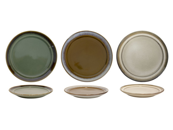 Dessertteller MISTRAL in mehrfarbig aus Steinzeug