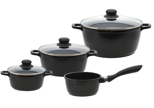Topf-Set BLACK CAST 4-teilig