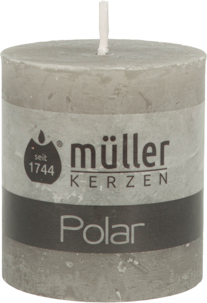 Stumpenkerze POLAR kaschmir