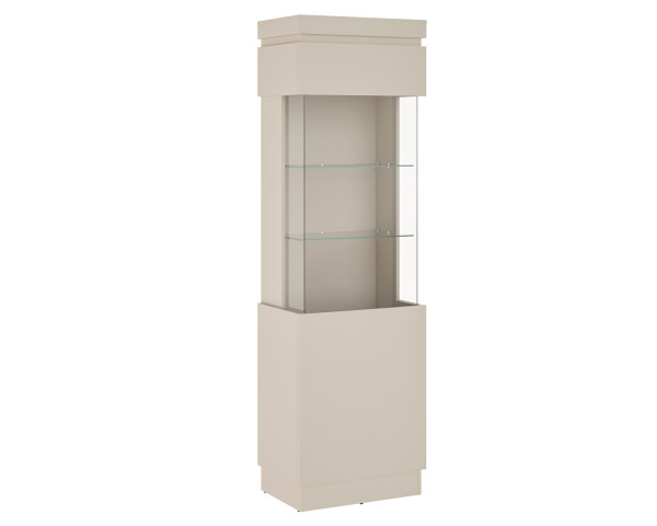Vitrine ASMUS in kaschmir aus Dekor