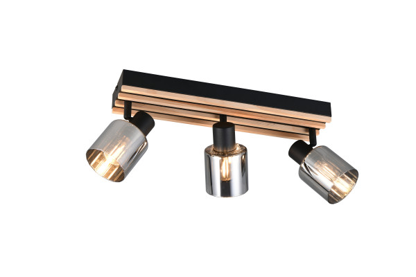 Deckenspot TRAVIA 3-flammig in mehrfarbig aus Metall