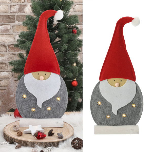 Dekofigur LED SANTA