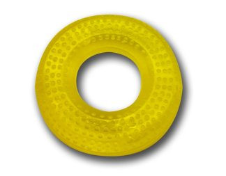 Eisbeiß-Ring in gelb aus Kunststoff