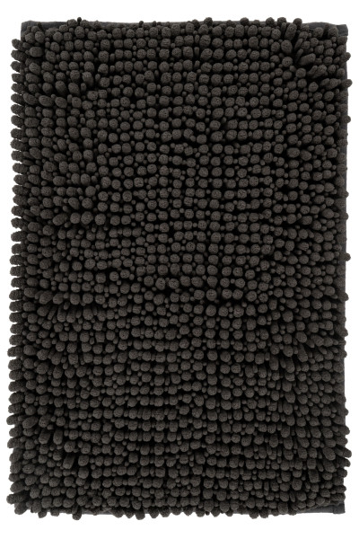 Badematte FLUFFY graphite in graphit aus Polyester