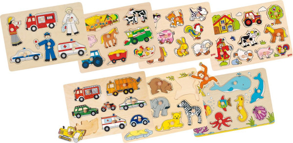 Steckpuzzle -sortiert-