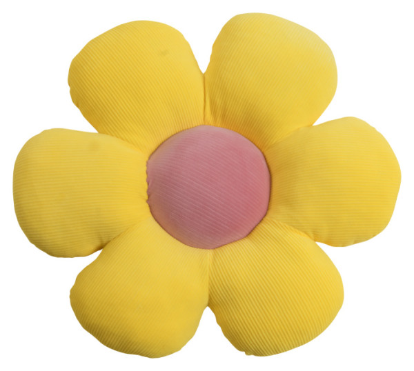 Kissen MINNIE gelb in gelb aus Polyester