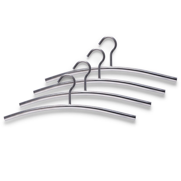 Kleiderbügelset INOX, 4 Stück