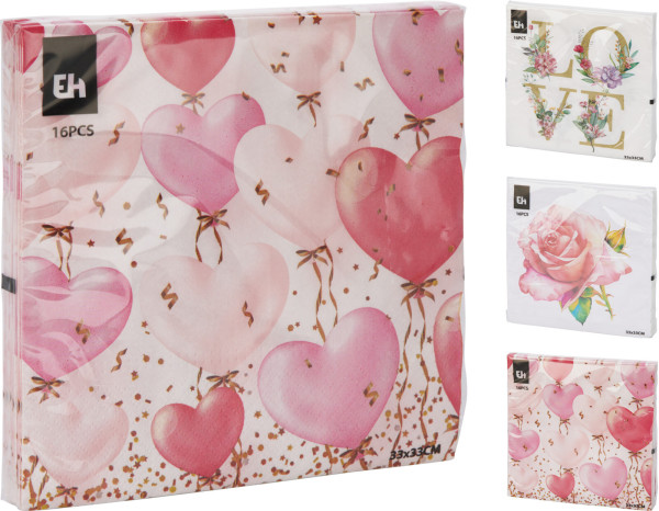Servietten-Set LOVE