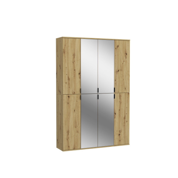 Garderobe PROJEKT X in Artisaneiche aus Dekor