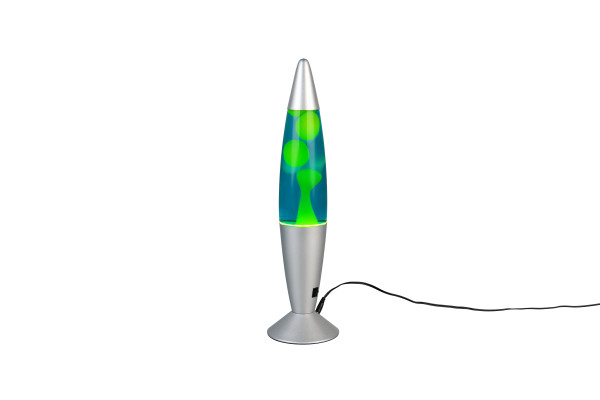 Lavaleuchte VESUV in mehrfarbig aus Glas