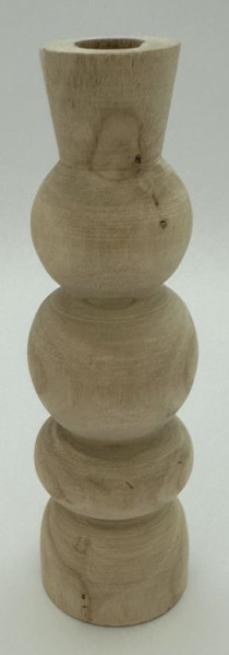 Vase ALVA in natur aus Holz
