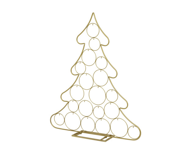 Dekoobjekt X-MAS TREE gold