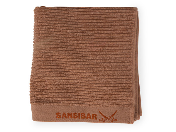 Handtuch SANSIBAR COAST in mocha mousse aus Baumwolle