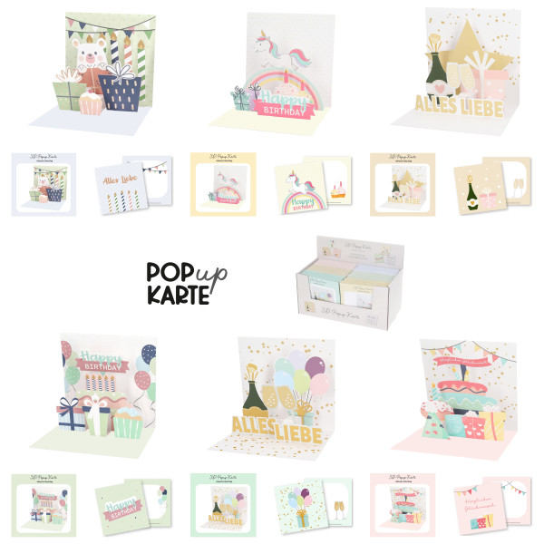 Grußkarte HAPPY BIRTHDAY